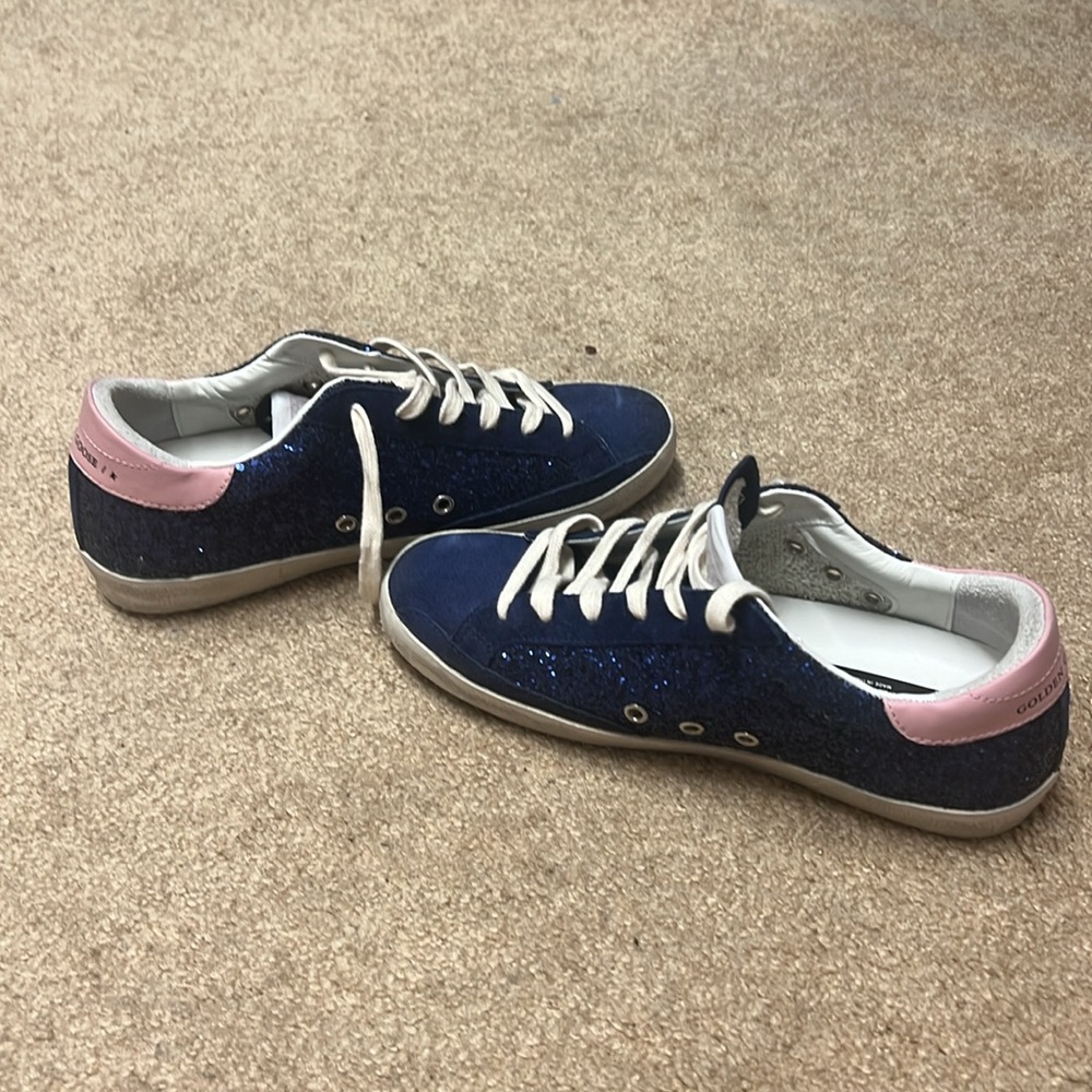 🆕NEW ⚡️Golden Goose Superstar Sparkle Sneaker Size 40 - Picture 5 of 6